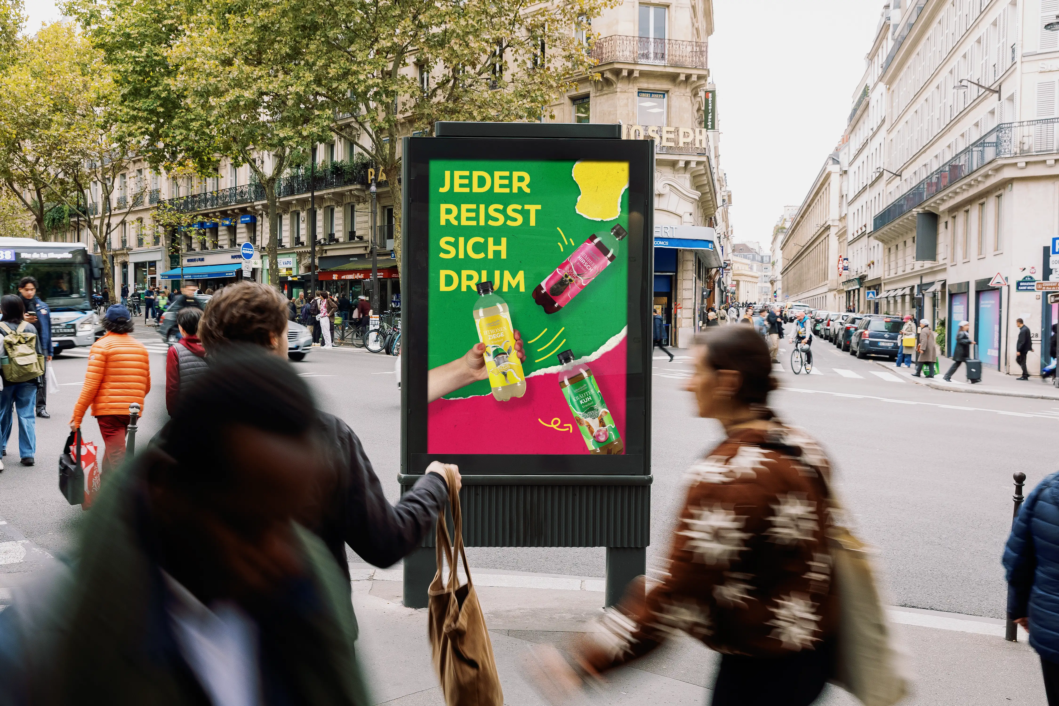 Kampagnen-Mockup für Kracherl