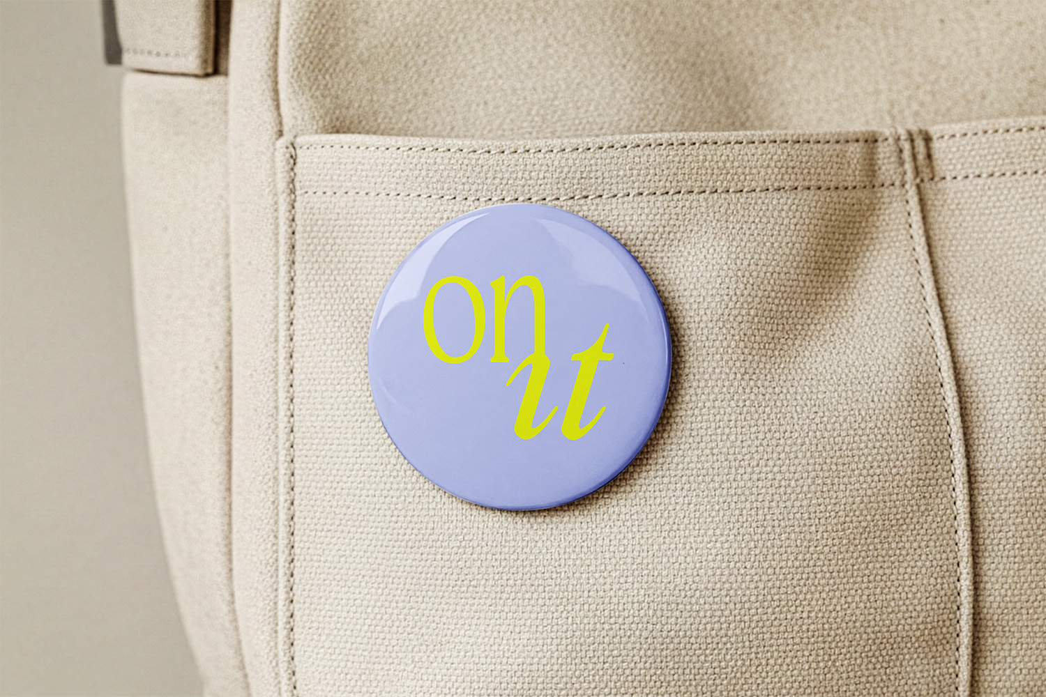 Pin-Mockup für das Onit-Projekt