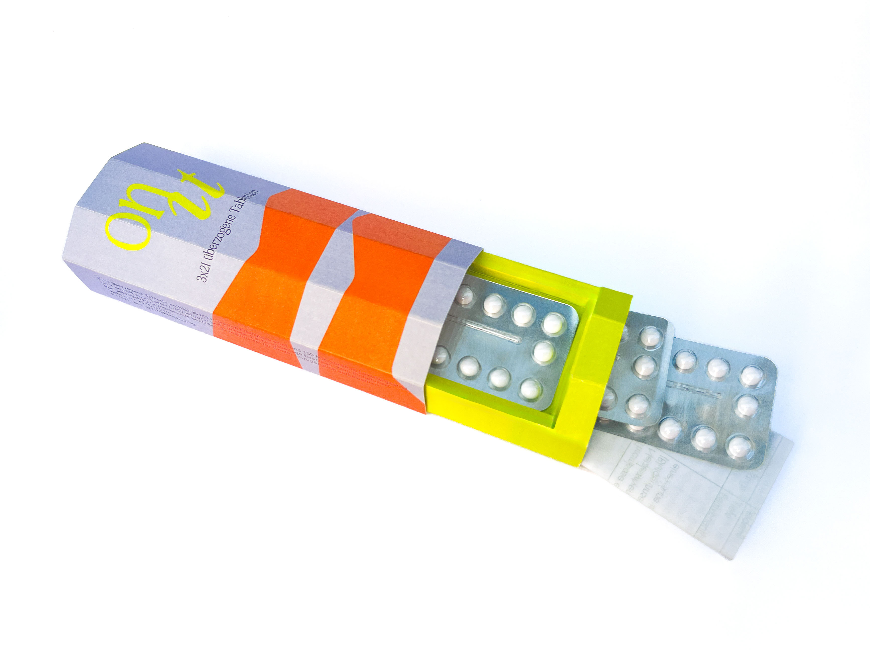 Tabletten-Mockup für das Onit-Projekt